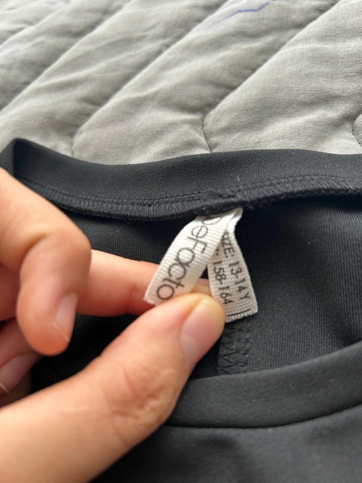 Gri Kısa Kollu Midi Günlük Elbise - Görsel 2