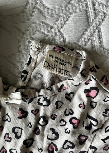 LC Waikiki Kız bebek yazlık pijama takımı