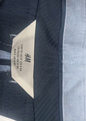 H&M Lacivert Denim Pantolon