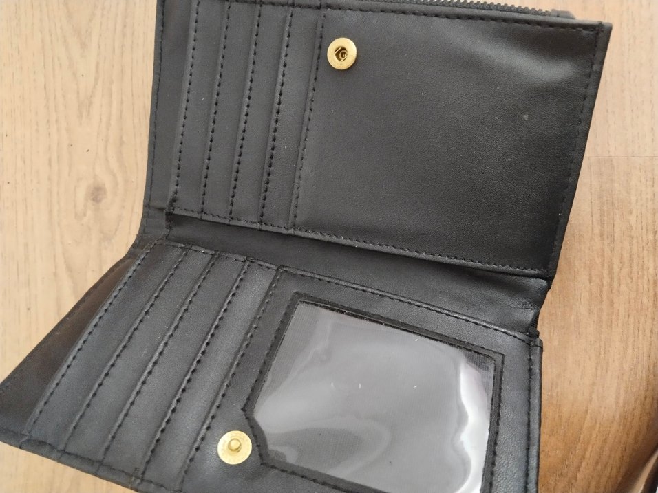 LC Waikiki siyah Fermuarlı Cüzdan - Görsel 4