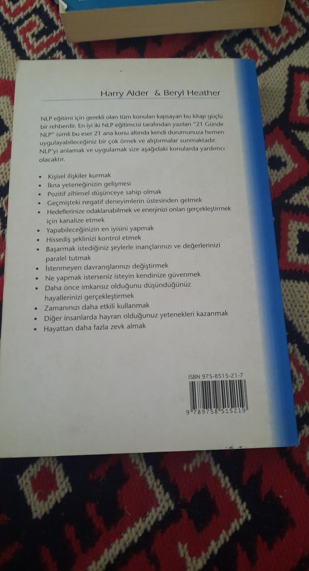21 Günde NLP Kitabı - Görsel 2