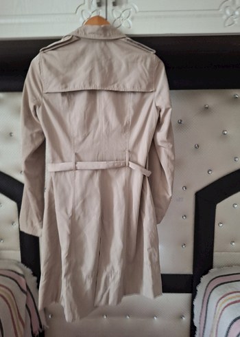 Bej Midi Kadın Trençkot - Görsel 3