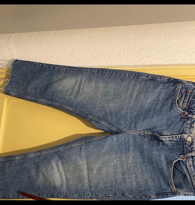 Gri Mavi Kadın Denim Pantolon - Görsel 2