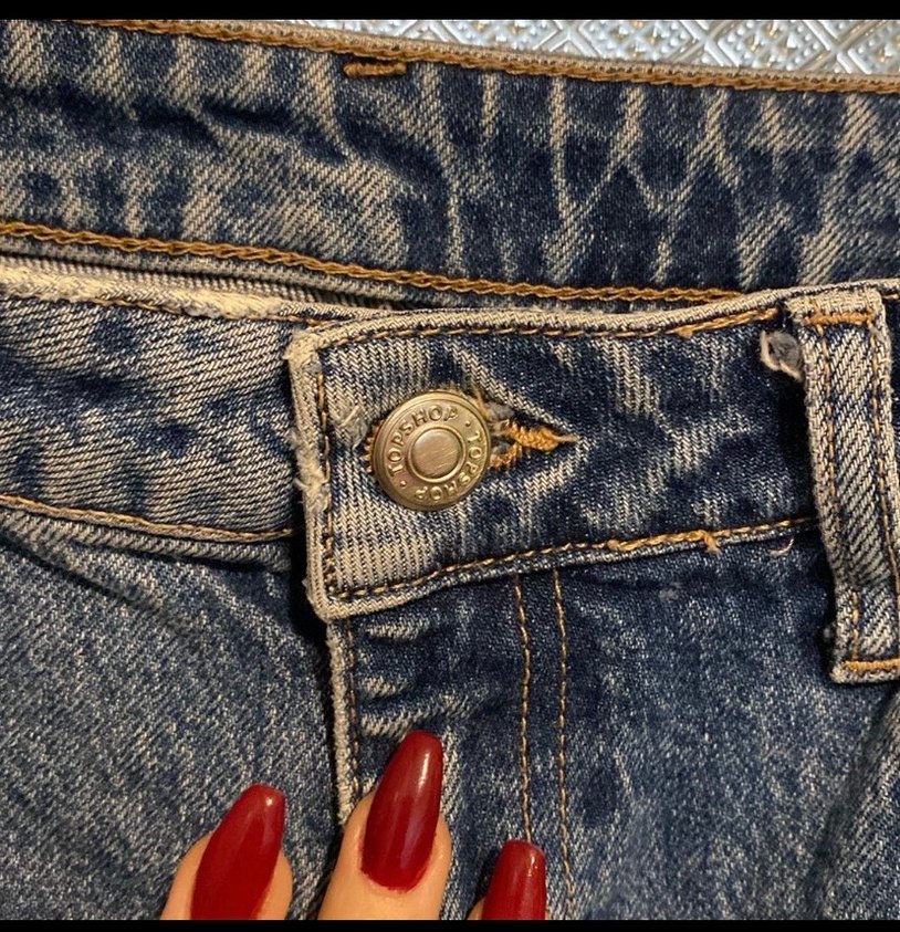 Gri Mavi Kadın Denim Pantolon - Görsel 3