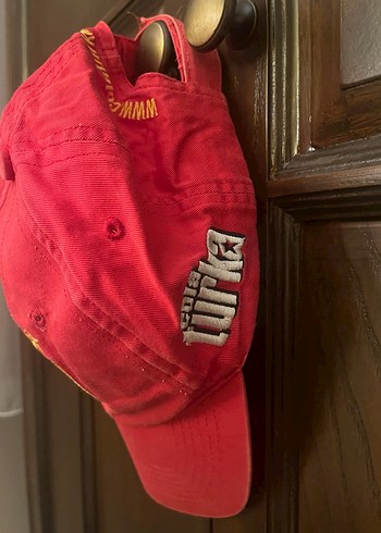 Kırmızı Erkek galatasaray şapka - Görsel 3