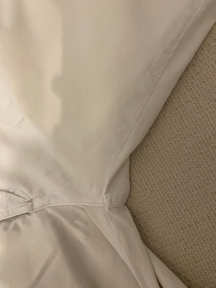 Beyaz erkek  Pamuklu  keten Pantolon HATEMOĞLU - Görsel 5