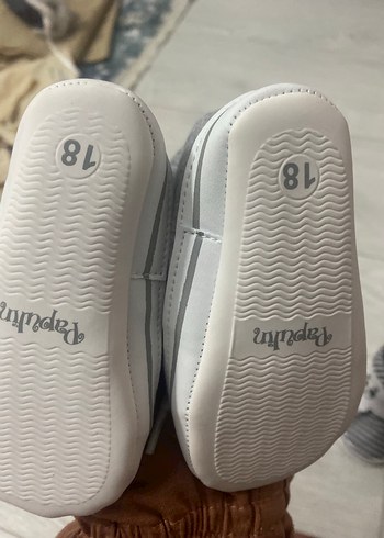 Gri Zebra Desenli Erkek Bebek İlk Adım Ayakkabısı - Görsel 6