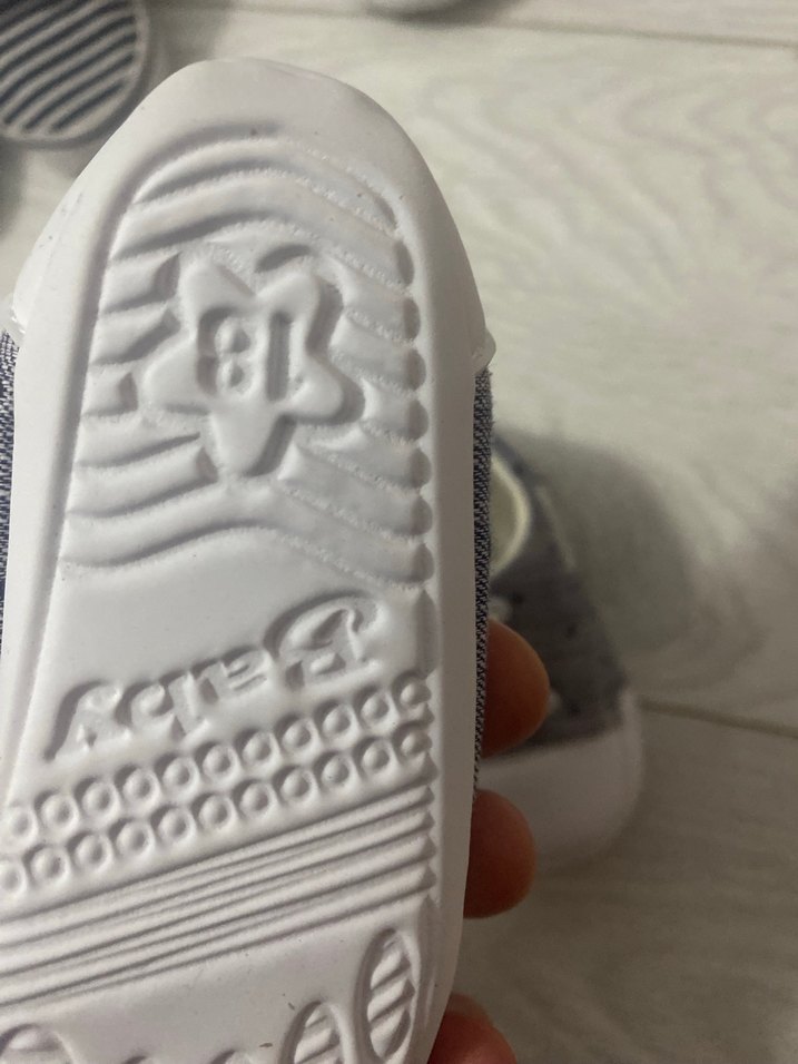 Gri Zebra Desenli Erkek Bebek İlk Adım Ayakkabısı - Görsel 5