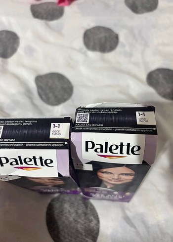 Palette Göz Alıcı Gece Mavisi saç boyası 2 adet - Görsel 2