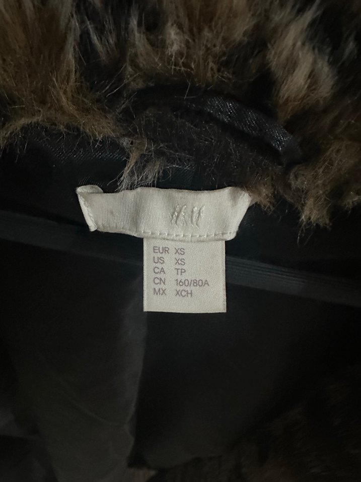 Leopar Desenli Uzun Kollu Kadın Suni Kürk - Görsel 4