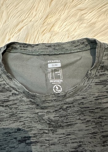 Gri 
 Oversize Tişört - Görsel 2