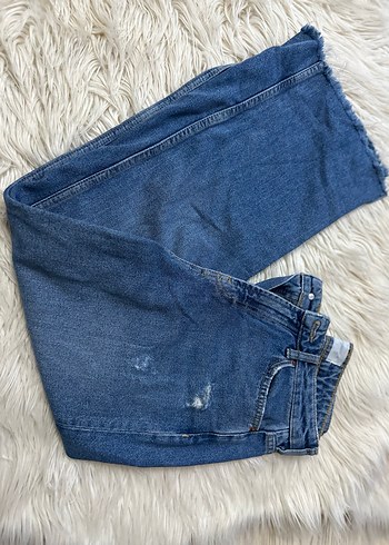 Mavi Kadın Kot Pantolon, Rahat Kesim - Görsel 2