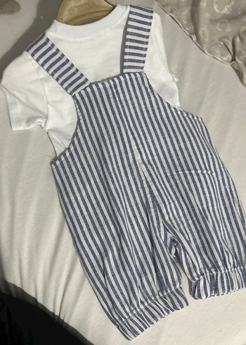 Diğer Nakışlı Ayıcık Detaylı Bebek Takımı
