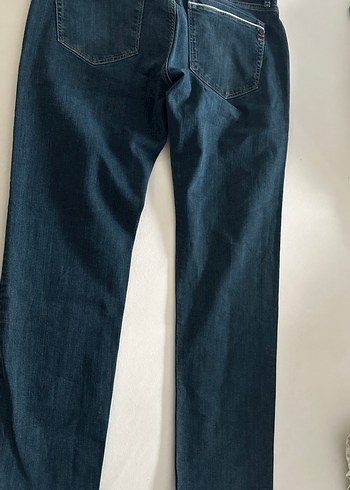 Erkek Lacivert  Denim Pantolon - Görsel 5