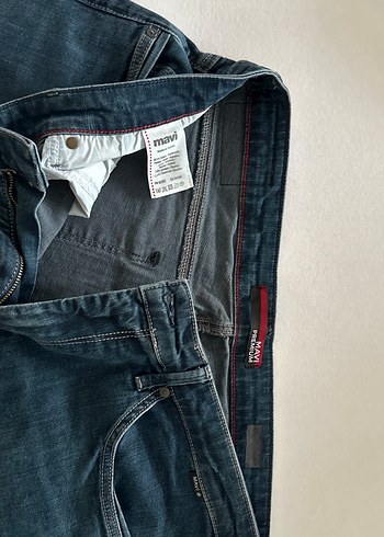 Erkek Lacivert  Denim Pantolon - Görsel 2