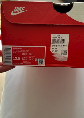 Gri Erkek Spor Ayakkabı Siyah Detaylı - Görsel 6