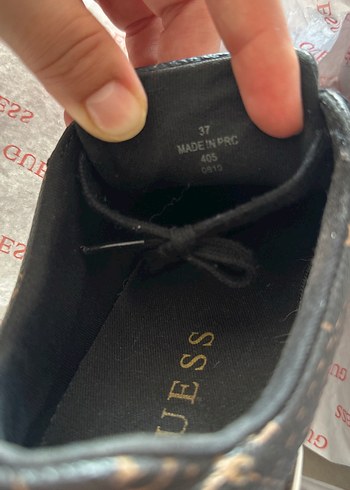 Kahverengi Yılan Desenli Platform Spor Ayakkabı - Görsel 5