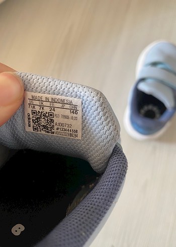 Mavi Erkek Çocuk Cırtcırtlı Spor Ayakkabı - Görsel 2