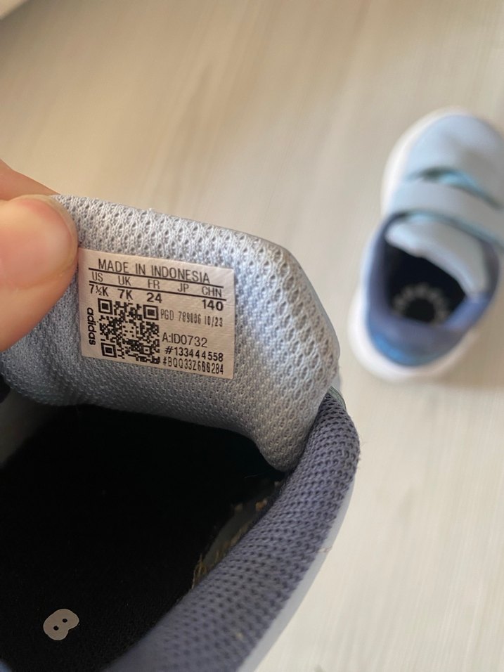 Mavi Erkek Çocuk Cırtcırtlı Spor Ayakkabı - Görsel 2