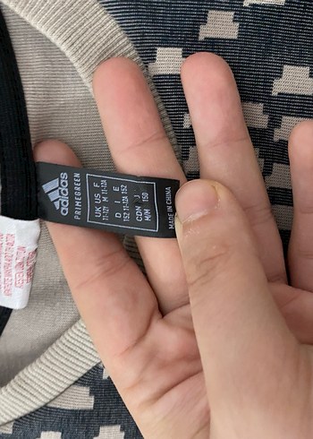 Adidas Desenli Gri Erkek Sweatshirt - Görsel 2