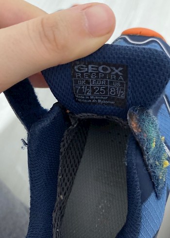 Erkek Çocuk Mavi Renkli Geox Spor Ayakkabı - Görsel 5