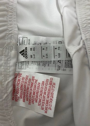 Erkek çocuk Beyaz Kısa Şort - Elastik Bel - Görsel 2