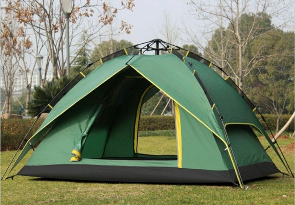 Tam otomatik kamp çadırı 200x200x140 3-4 kişilik. - Görsel 2