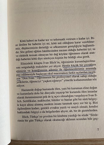 Ivan Illich - Okulsuz Toplum
