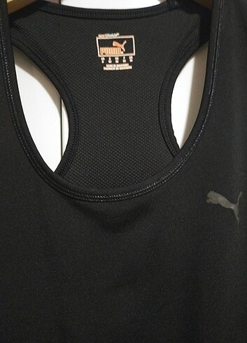xs Beden siyah Renk Puma kadın askılı tişört 