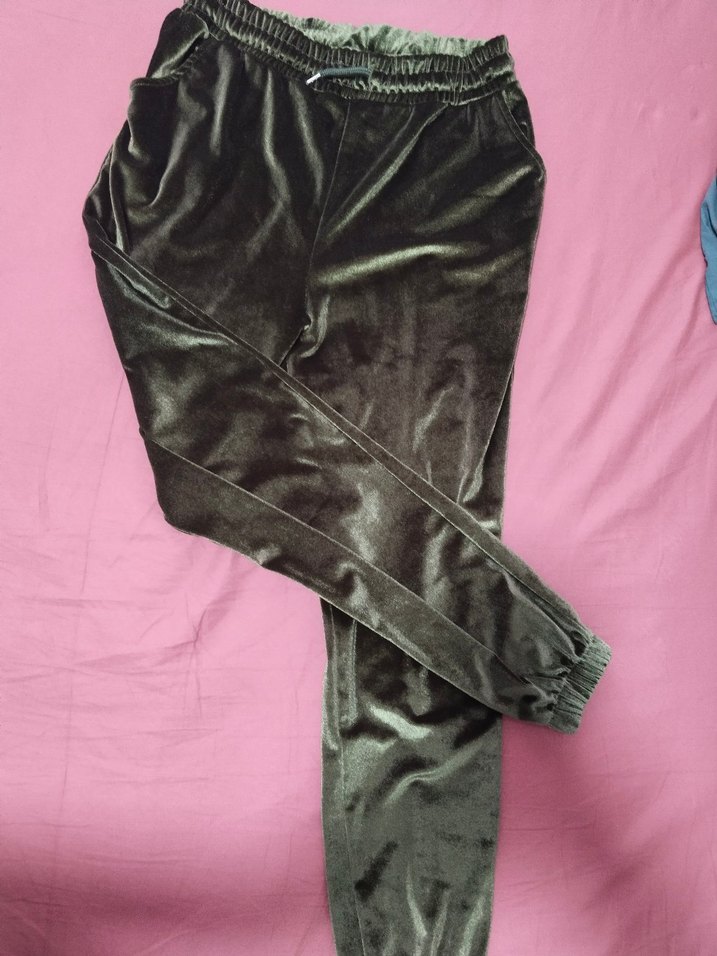 kadife eşofman altı - Görsel 3