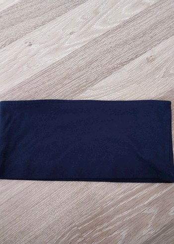 Lacivert çift katlı büstiyer