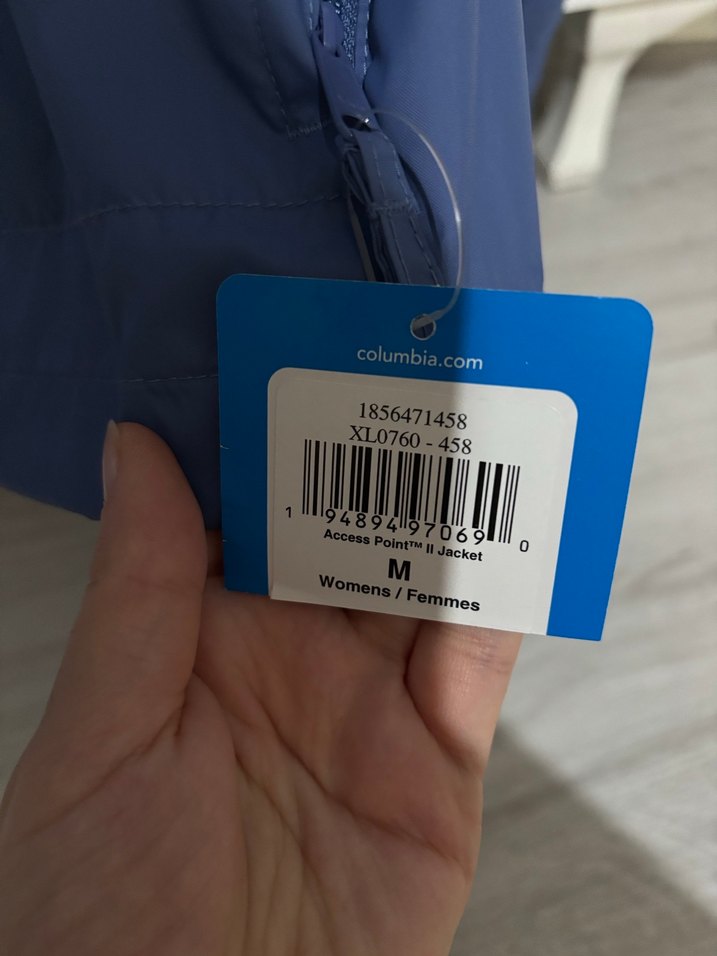 Columbia Mavi kadın Yağmurluk ve Rüzgarlık - Görsel 3