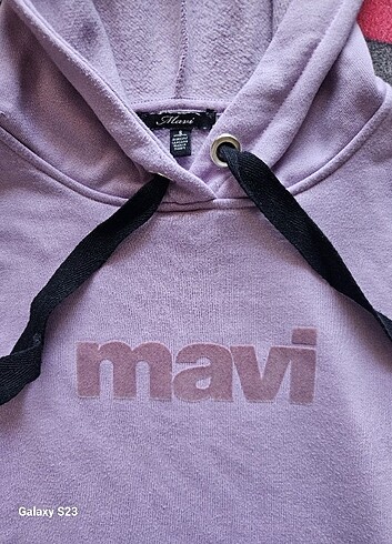 s Beden mor Renk Mavi sweatshirt s beden