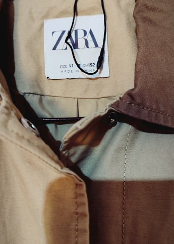 Zara Bej Düğmeli zara ceket