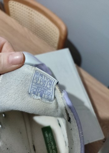 Kız Çocuk Mor Cırt Cırtlı Spor Ayakkabı - Görsel 2