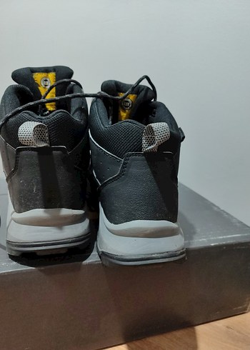 CAT Erkek Siyah Gri Bağcıklı Outdoor Ayakkabı - Görsel 6