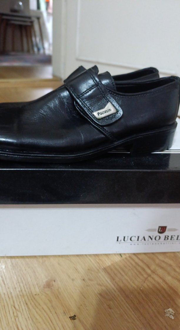 Klasik Siyah Erkek Ayakkabısı Tokalı - Görsel 3