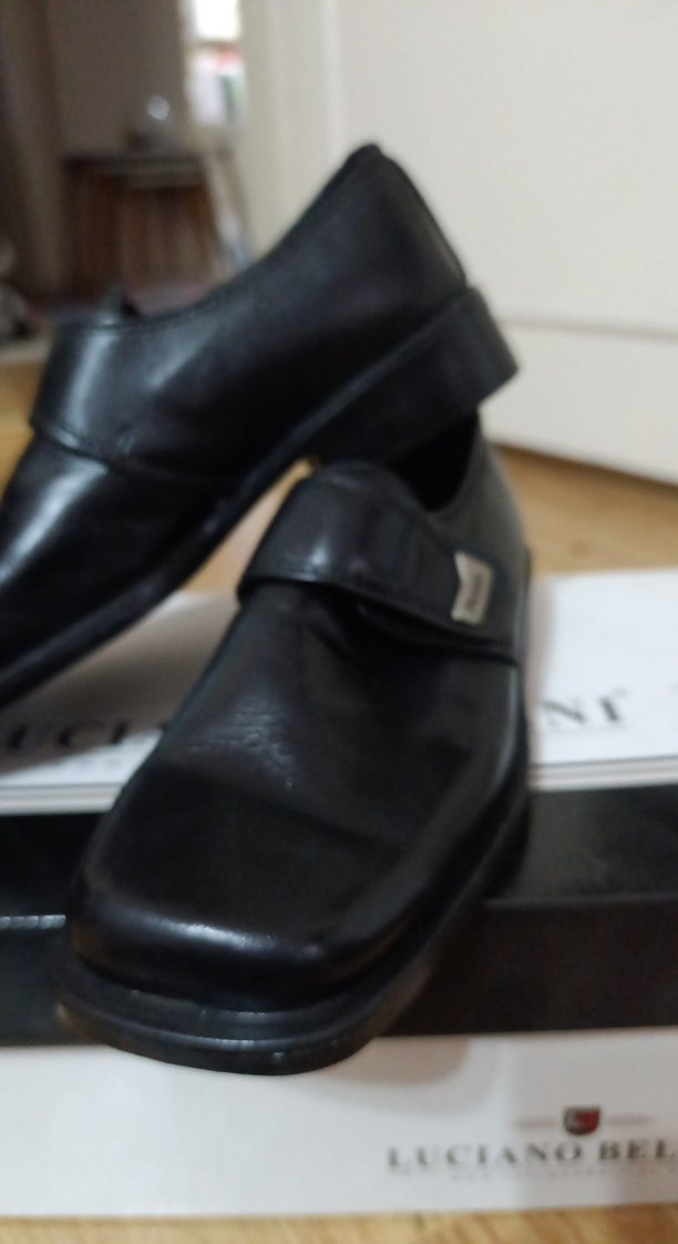 Klasik Siyah Erkek Ayakkabısı Tokalı - Görsel 4