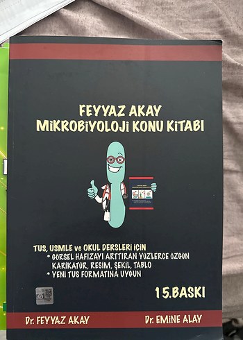 Mikrobiyoloji Konu Kitabı - Feyyaz Akay 15. Baskı