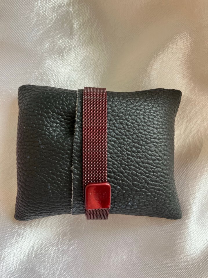 Bordo Kemerli Klasik Kadın Saati - Görsel 2