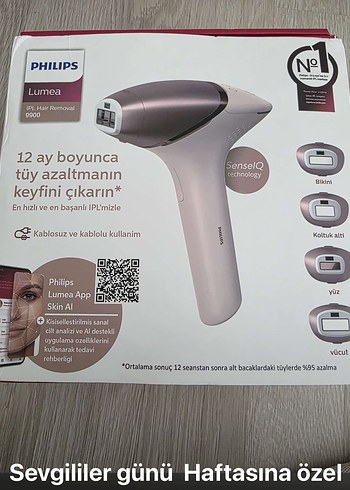 Philips Lumea IPL 9900 Lazer Epilasyon Cihazı - Görsel 2