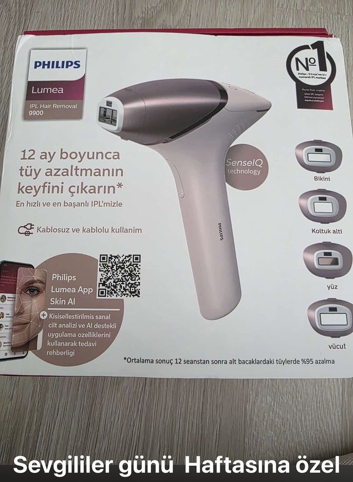 Philips Lumea IPL 9900 Lazer Epilasyon Cihazı - Görsel 2