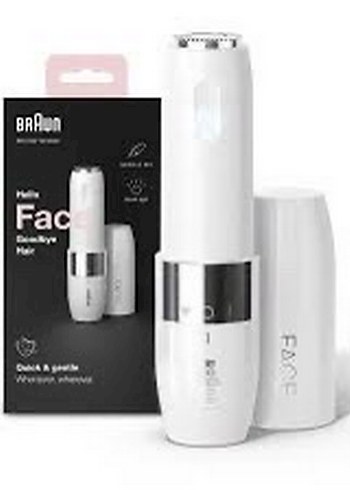 Braun Beyaz Yüz Kılları Temizleyici Epilatör - Görsel 2