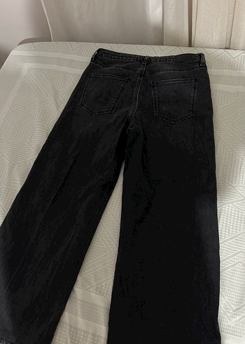 Colin's Siyah Midi Boy Kadın Denim Pantolon