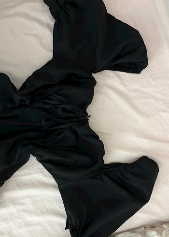 Siyah Goth Midi  Elbise - Görsel 2