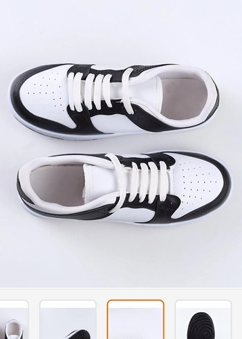 Beyaz Spor Ayakkabı - Görsel 2