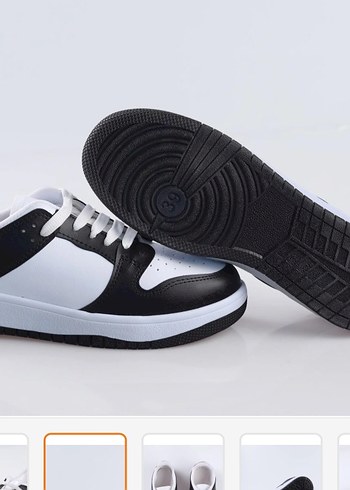 Beyaz Spor Ayakkabı - Görsel 4