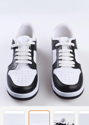 Beyaz Spor Ayakkabı - Görsel 3