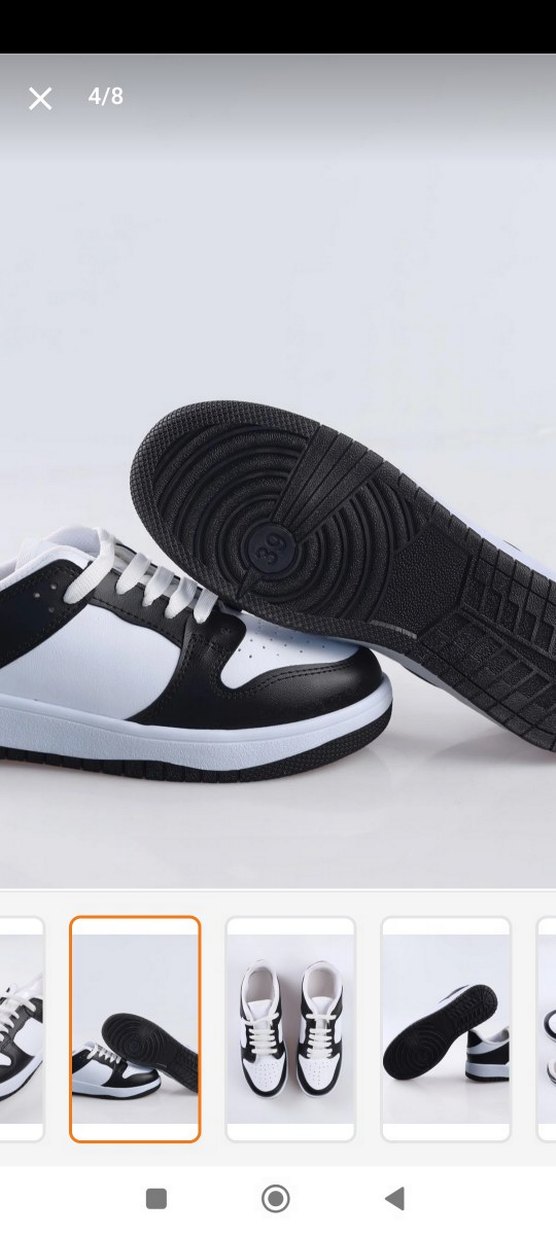 Beyaz Spor Ayakkabı - Görsel 4