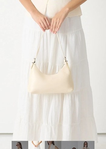 Krem baget el ve kol Çantası - Görsel 2